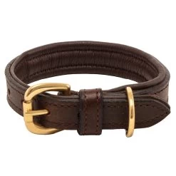 Weatherbeeta Padded Leather Dog Collar