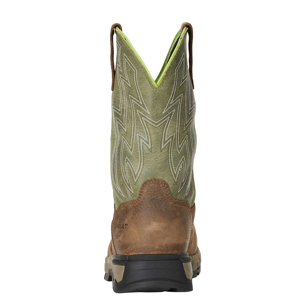 Ariat Rebar Flex H20 Rye Brown Mens Work Boot - Image 4