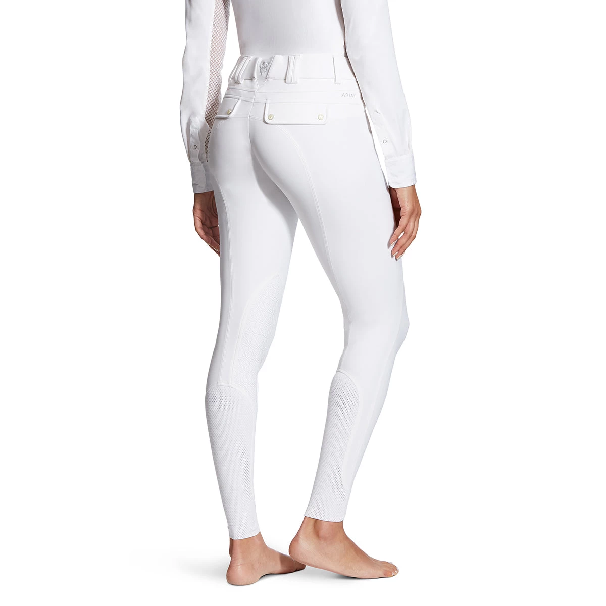 Ariat Tri Factor Grip Knee Patch Ladies Breech - Image 4
