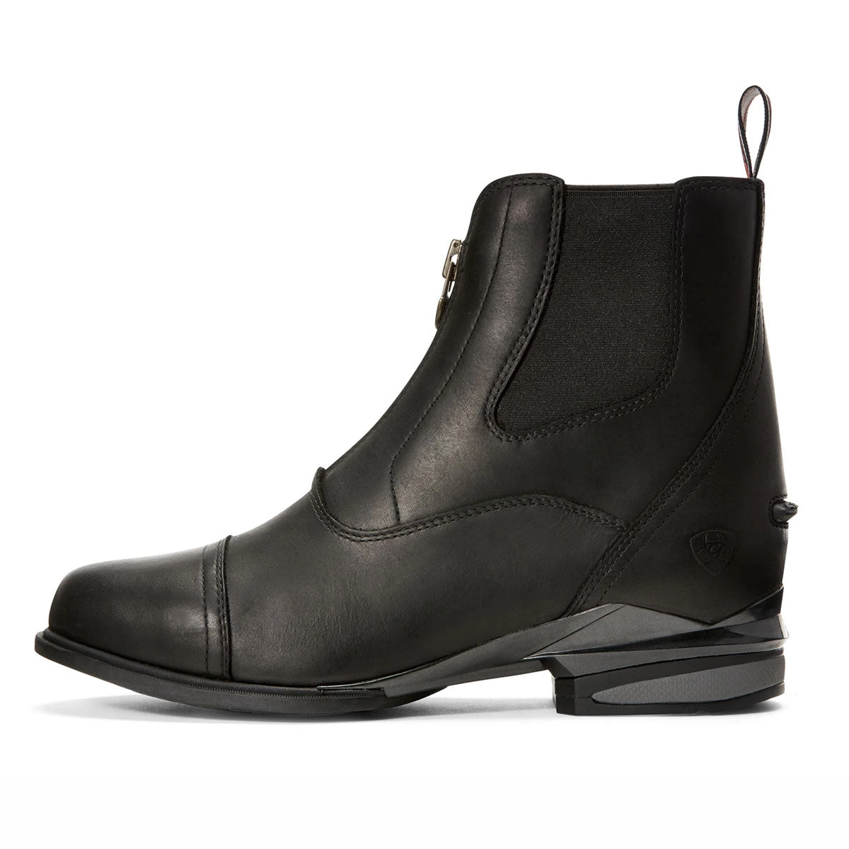 Ariat Devon Nitro Zip Front Black Ladies Paddock Boot - Image 5