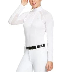Ariat Sunstopper 2.0 Quarter Zip Ladies Show Shirt