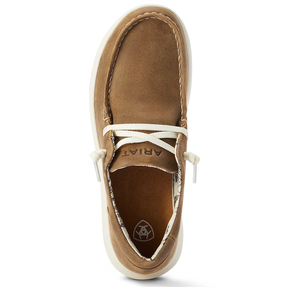 Ariat Hilo Ladies Casual Shoe - Brown Bomber - Image 3