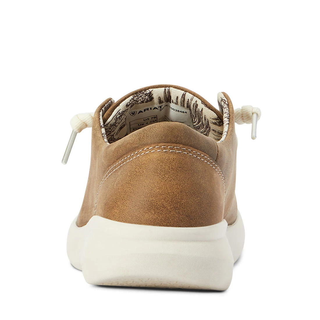 Ariat Hilo Ladies Casual Shoe - Brown Bomber - Image 4