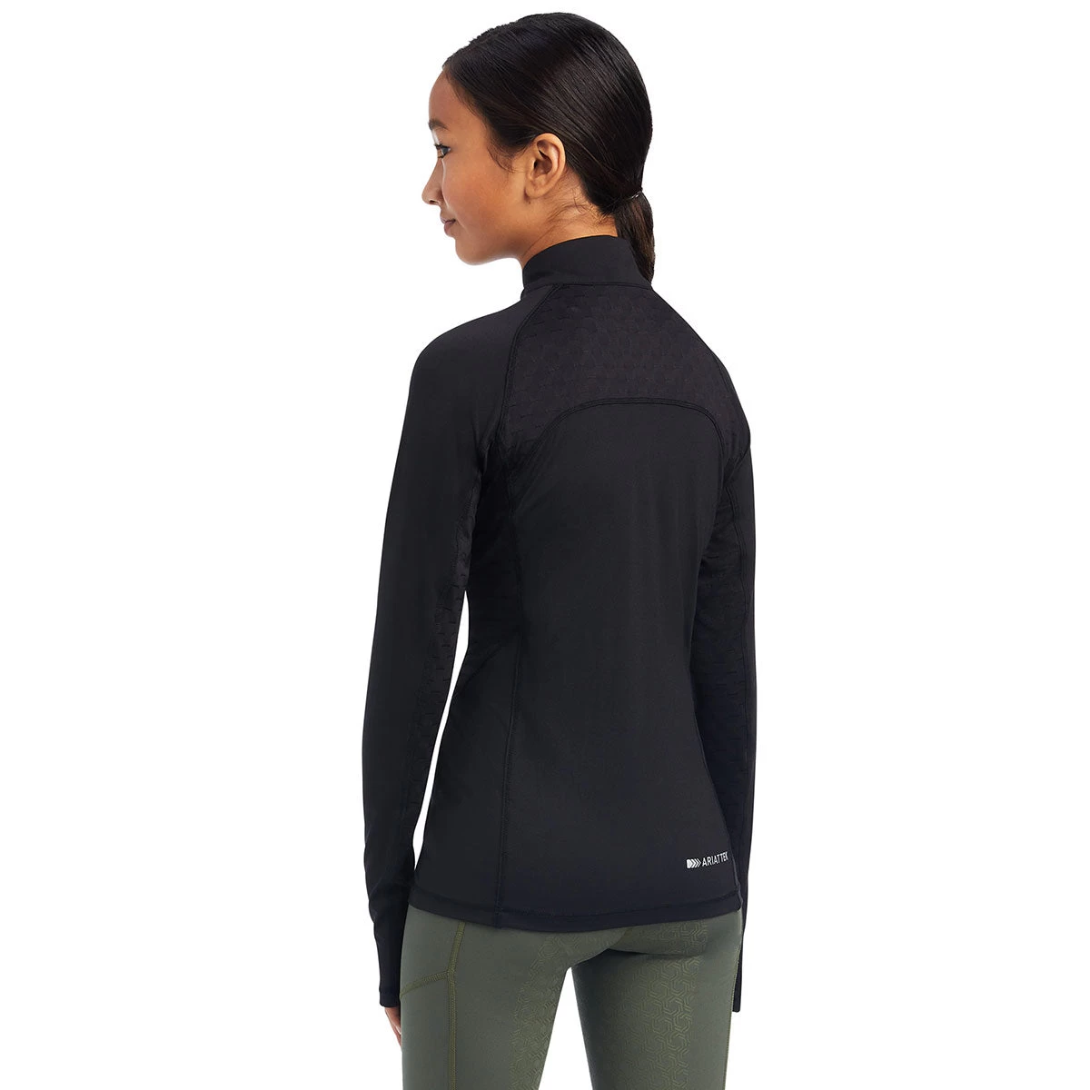 Ariat Lowell 2.0 Quarter Zip Girls Baselayer - Image 3