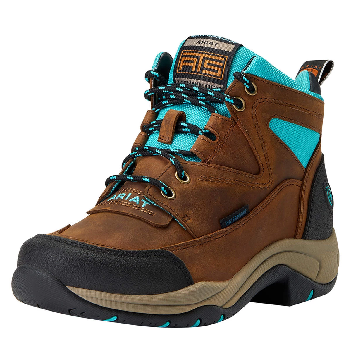 Ariat Terrain H2O Ladies Endurance Riding Shoe - Turquoise