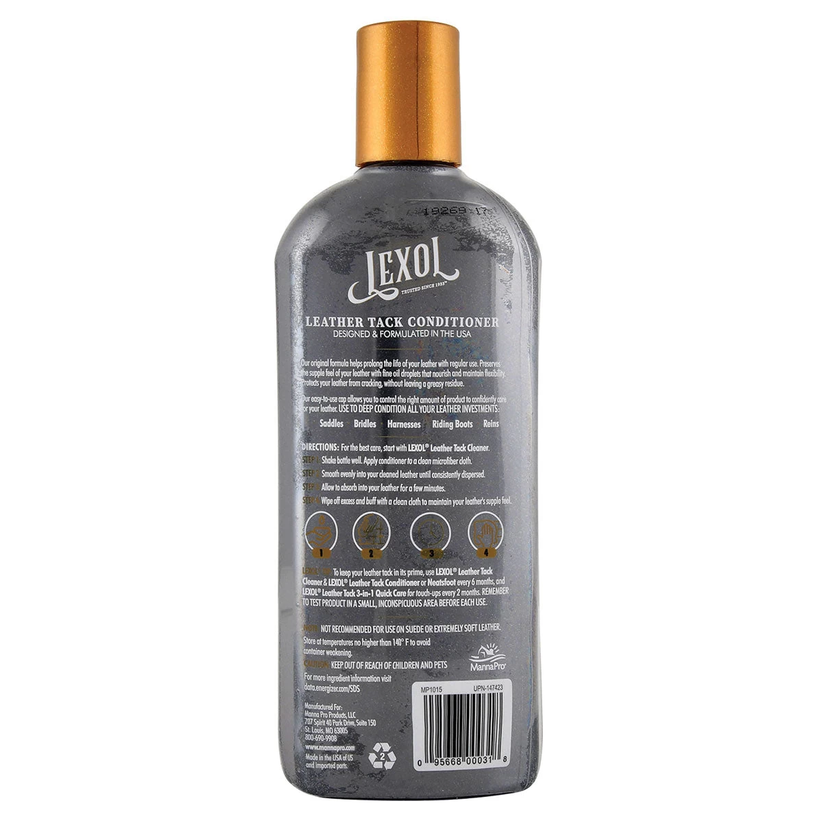 Lexol Leather Conditioner 16.9 Oz Pour Bottle - Image 2