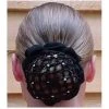 Hair Net Scrunchie With Rhinestones