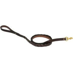 Tory Laced Leather Dog Leash