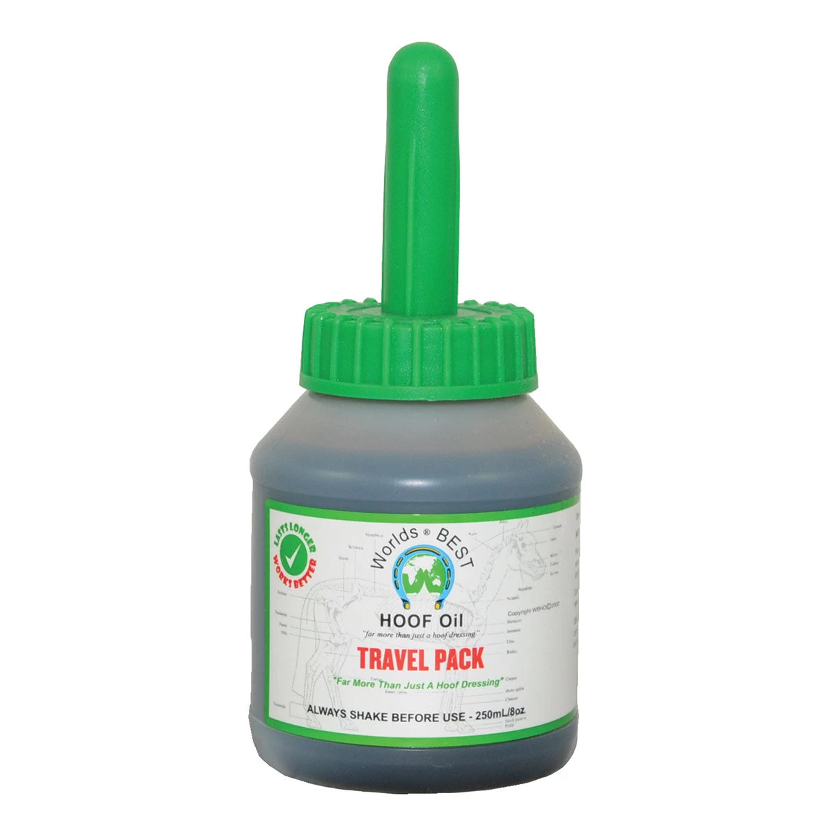 Worlds Best Hoof Oil 8 Oz