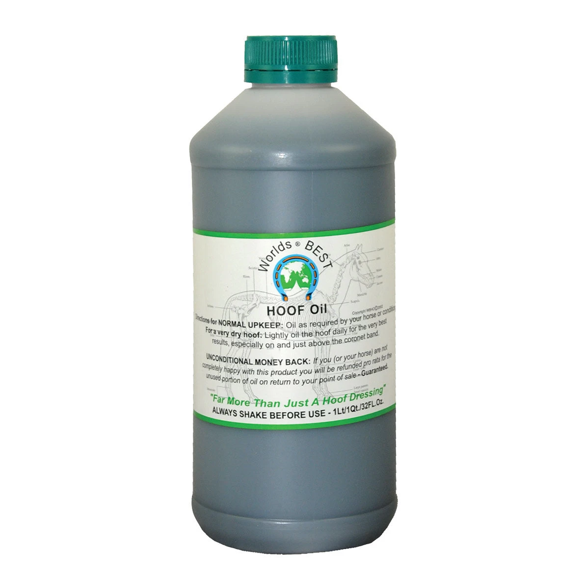 Worlds Best Hoof Oil 32 Oz