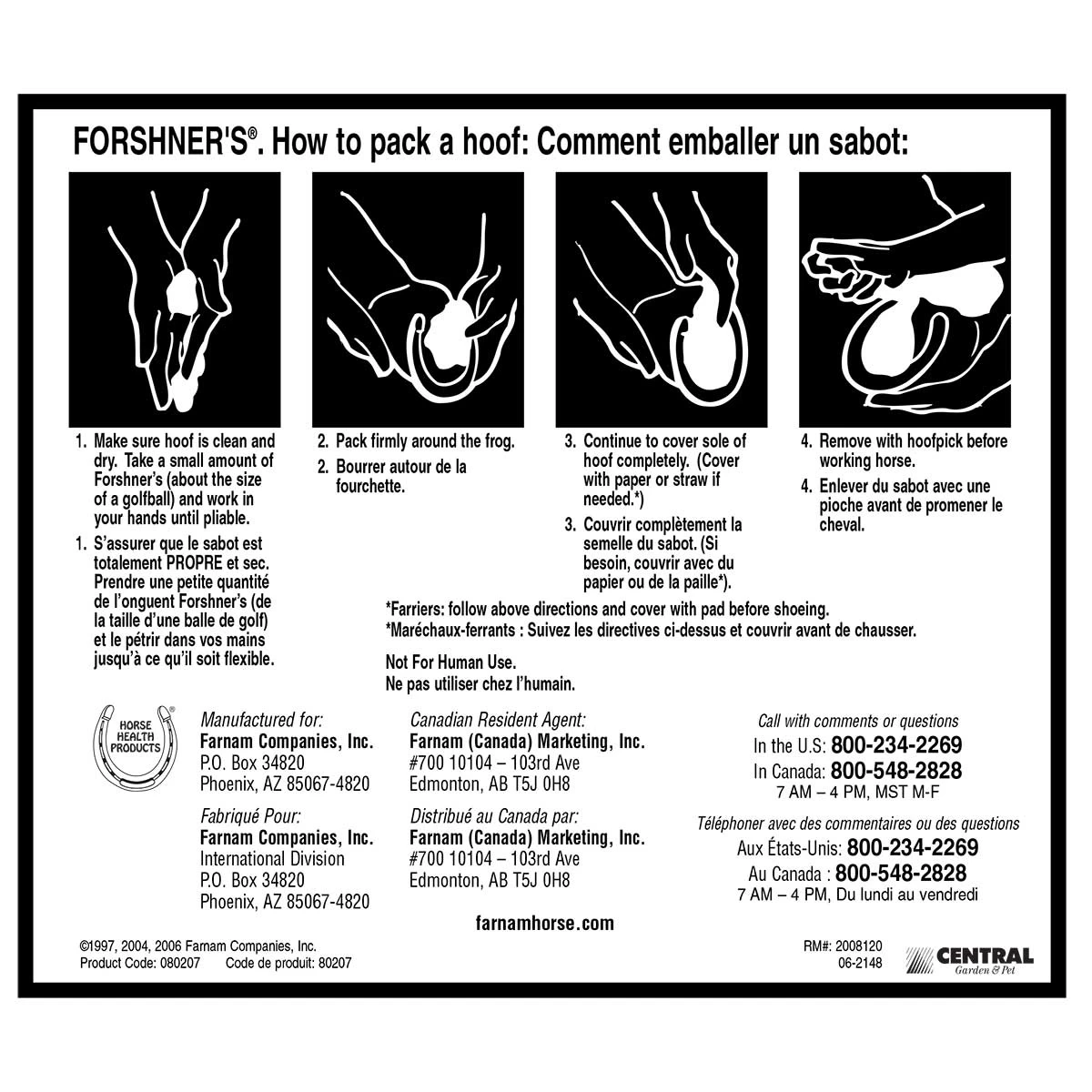 Farman Forshners Hoof Pack 14 Lb - Image 2