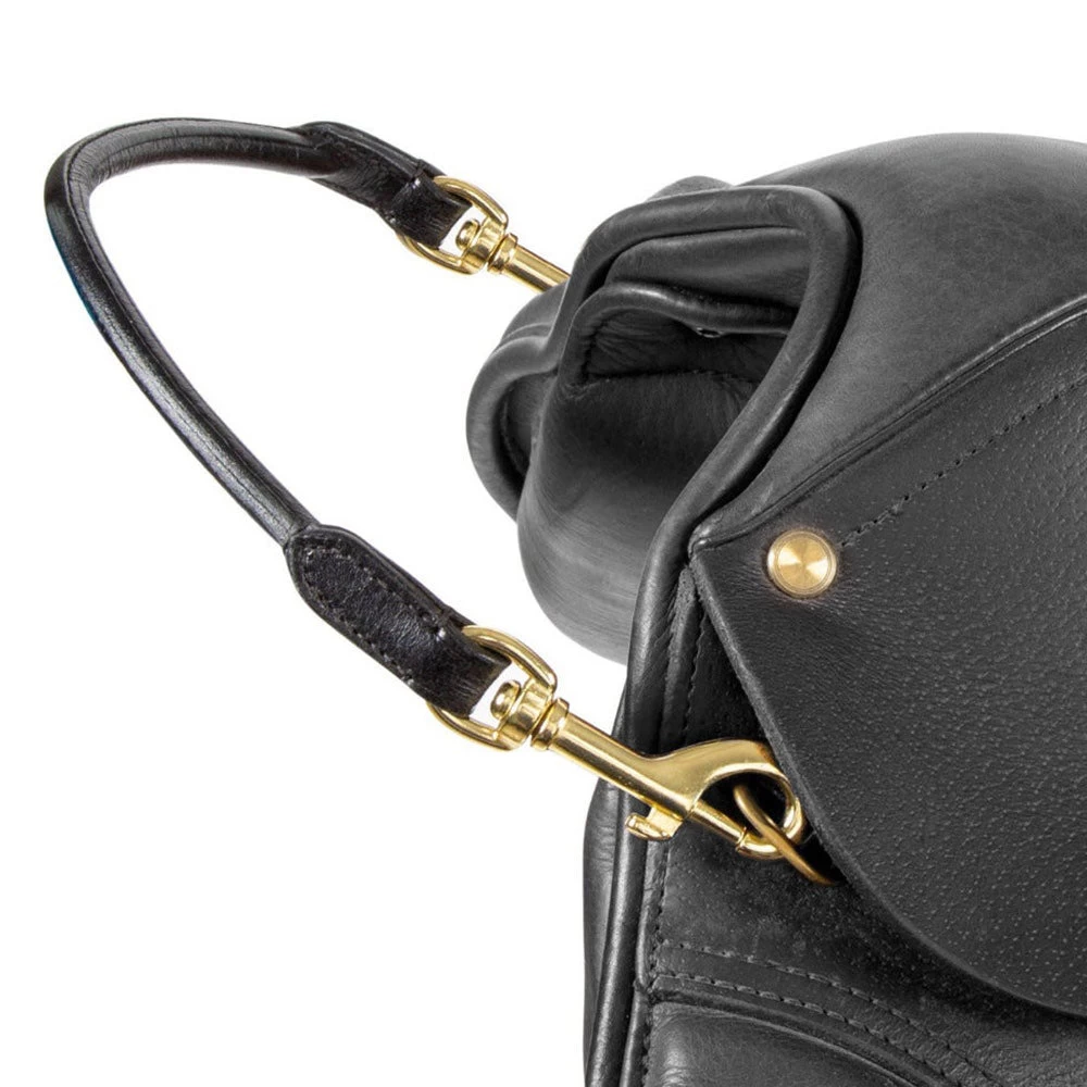 Shires Blenheim Leather Balance Grab Strap With Snaps - Image 2