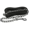 Perris Leather Lead With 30 In Chrome Chain
