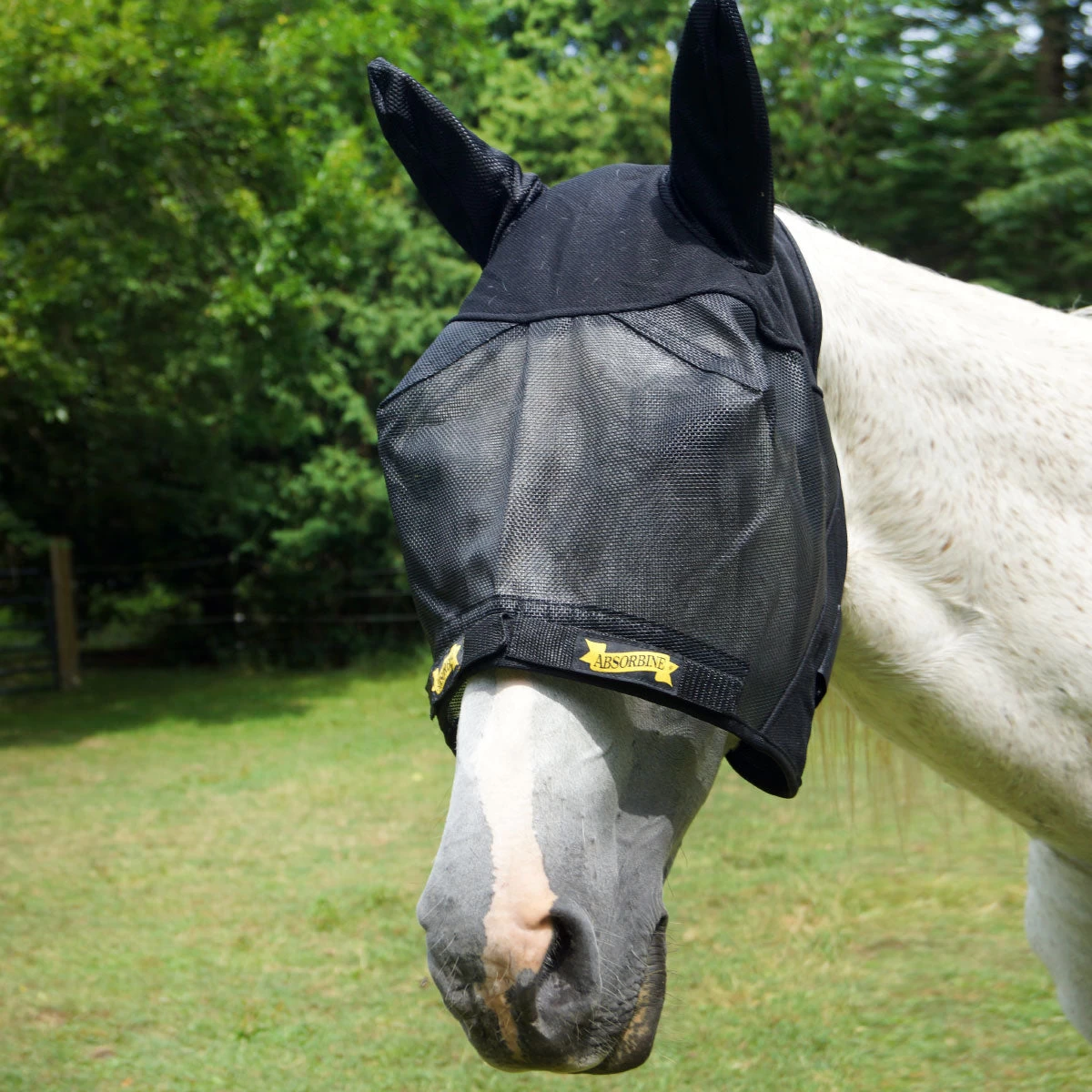 Absorbine Ultrashield Fly Mask With Ears And Removable Nose - Image 2