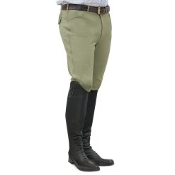 Ovation Euroweave Knee Patch Tan Mens Breeches