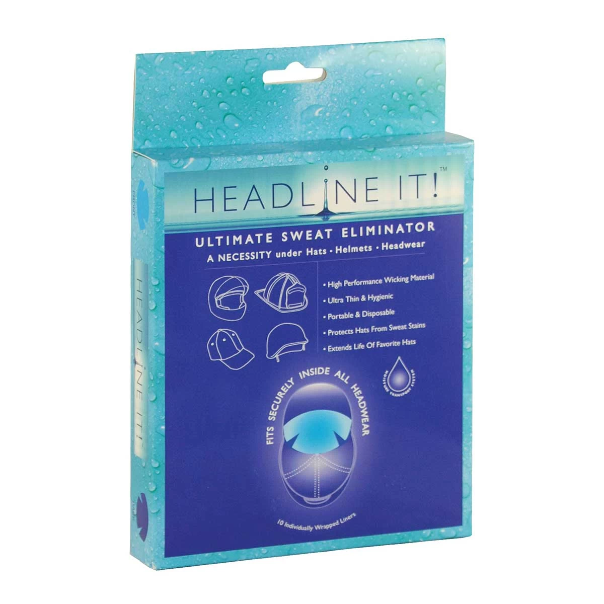Headline It Helmet Liners 10 Pack