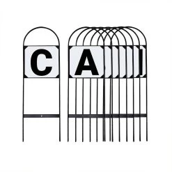 Dressage Metal Stake Arena Letters Set Of 8