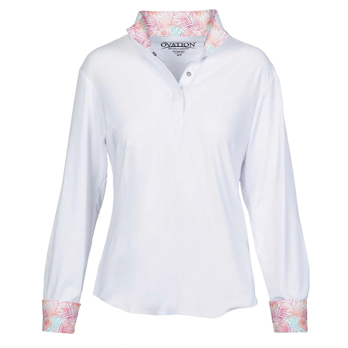 Ovation Jorden Tech Ladies Show Shirt - Tropical