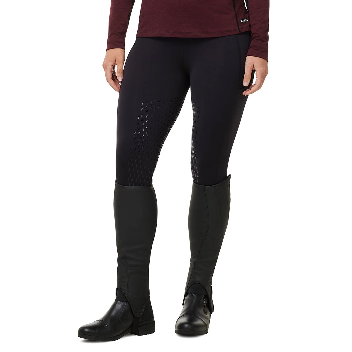 Kerrits Thermo Tech 2.0 Full Leg Ladies Winter Tights - Image 2