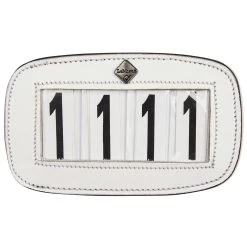 LeMieux Leather Saddle Pad Number Holder - 4 Number