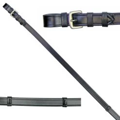 KL Select Red Barn Dressage Reins 3/4 Inch