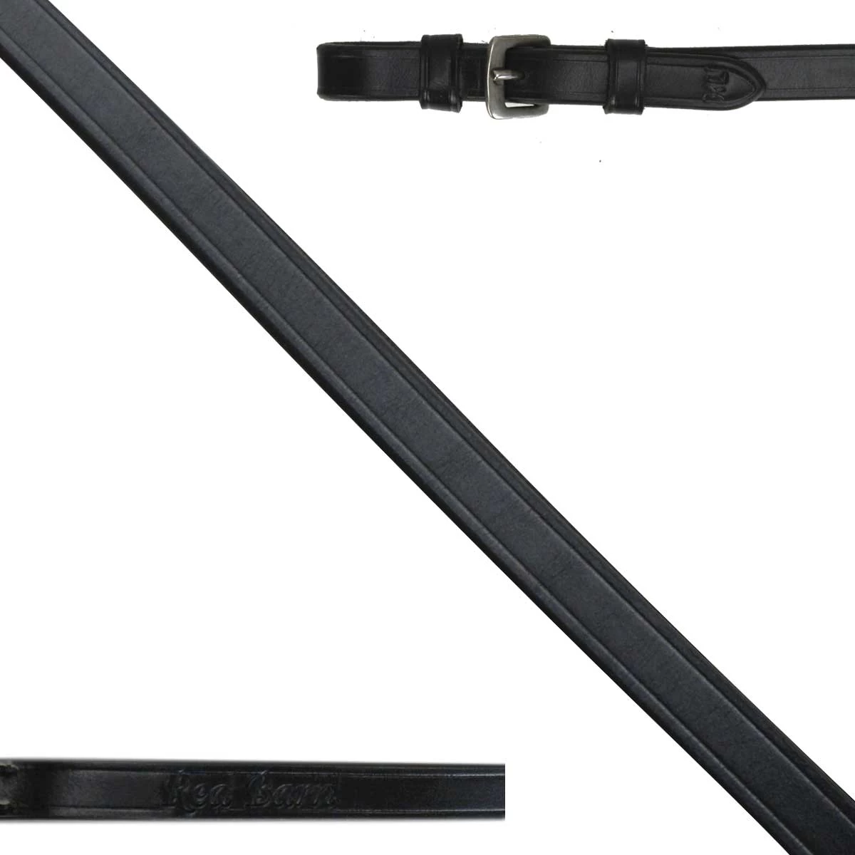 KL Select Red Barn Curb Rein - X-Long - Image 2