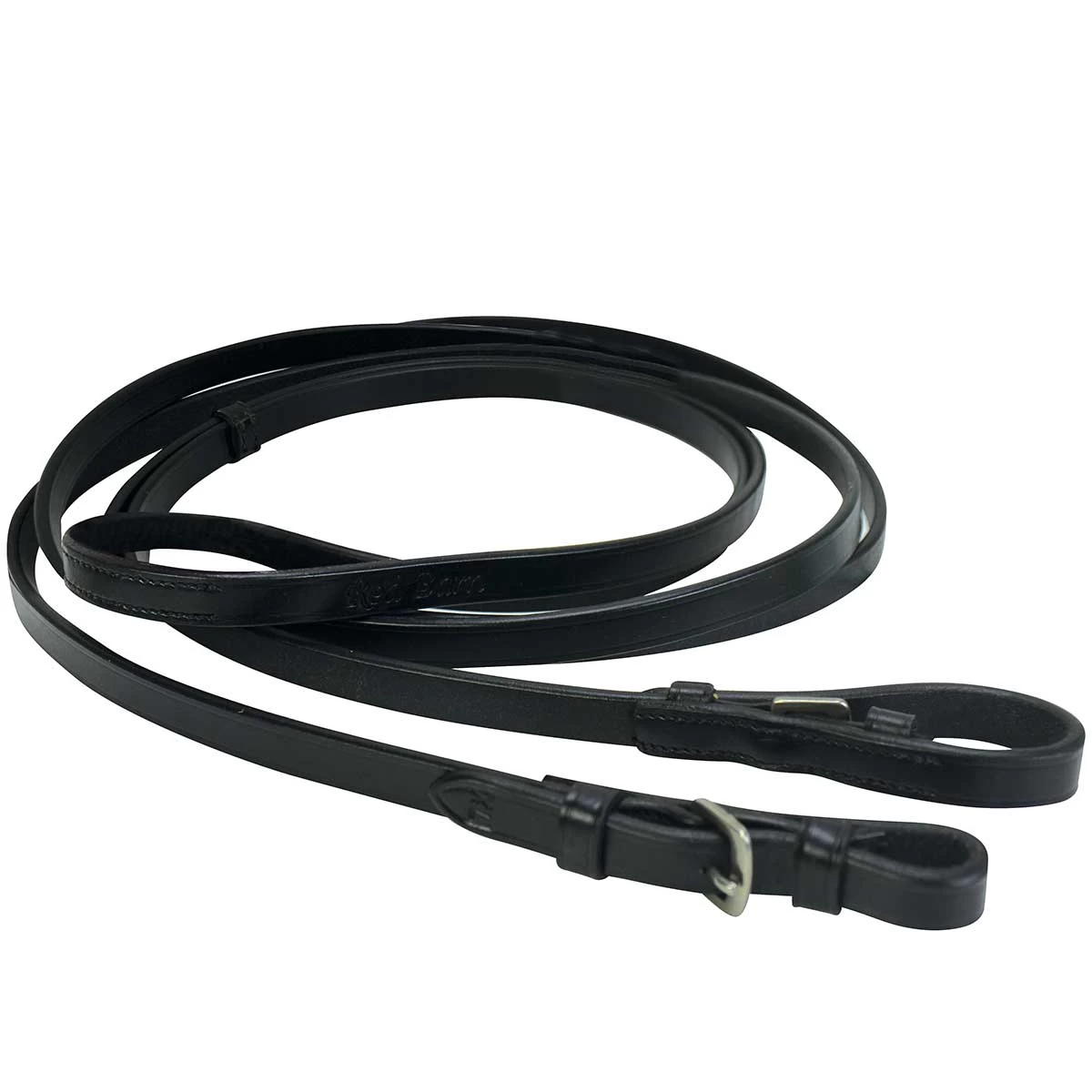 KL Select Red Barn Curb Rein - X-Long