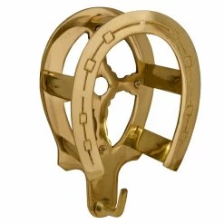 Brass Horseshoe Bridle Bracket
