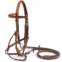 Vespucci Fancy Raised Figure 8 English Bridle