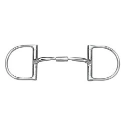 Myler English Dee Comfort Snaffle No Hooks Mb02 - Test Ride Bit