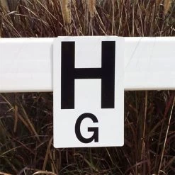 Burlingham Sports Rail Letters
