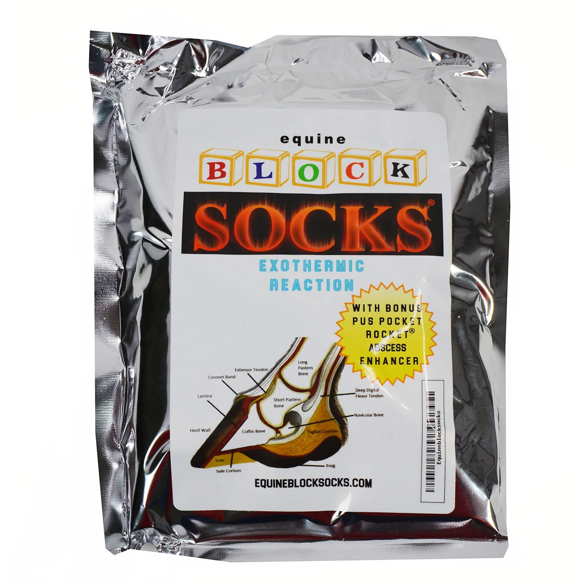 Equine Block Socks Hoof Relief