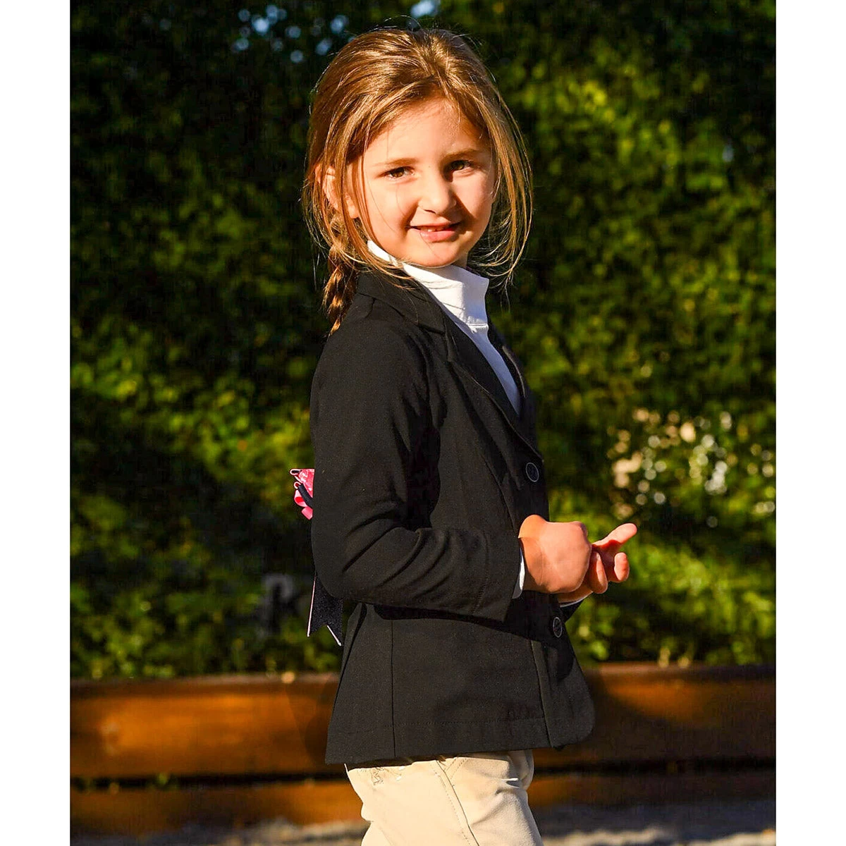 Belle & Bow Featherweight Childrens Show Coat - Image 3