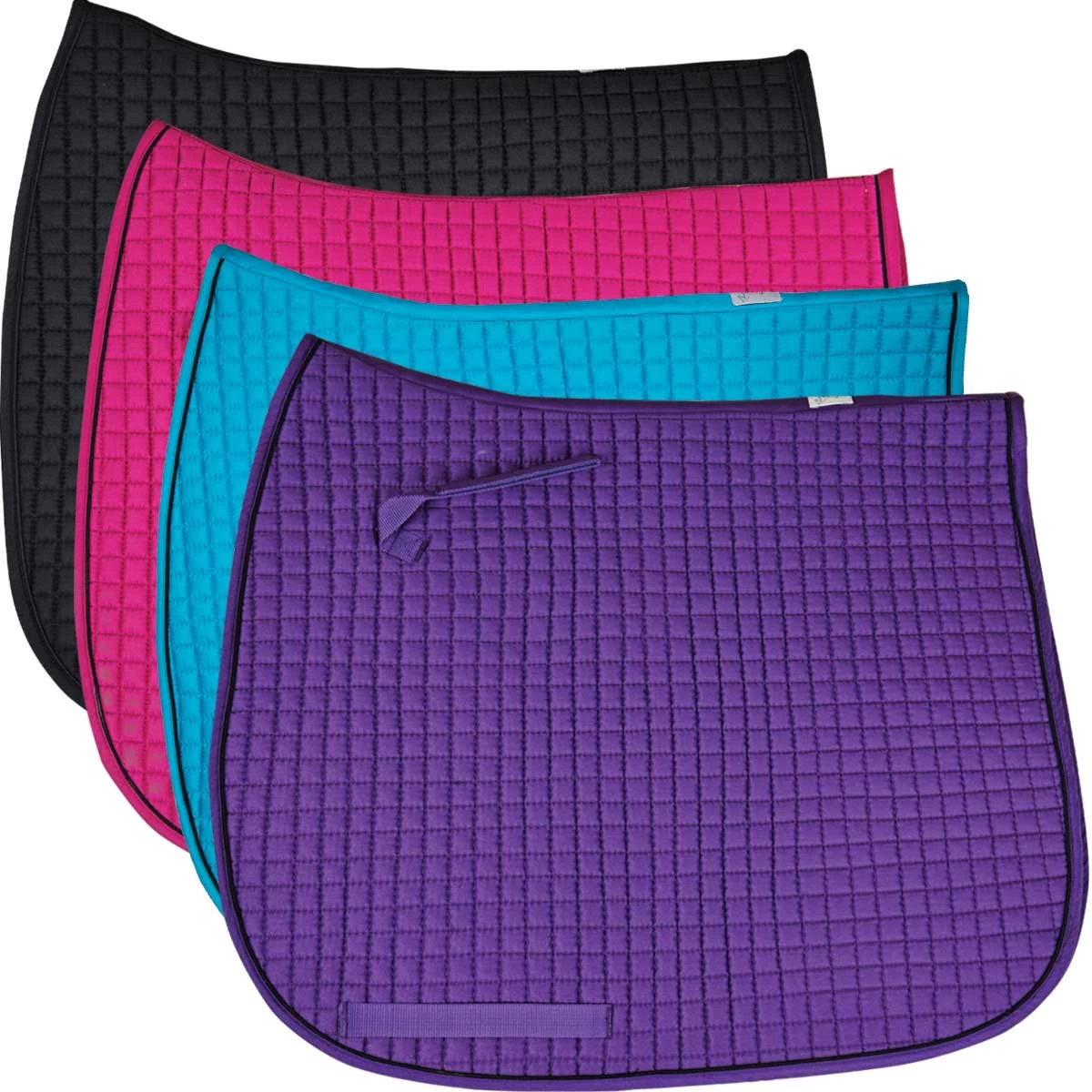 Cotton Quilted Extra Long Dressage Pad - Image 6