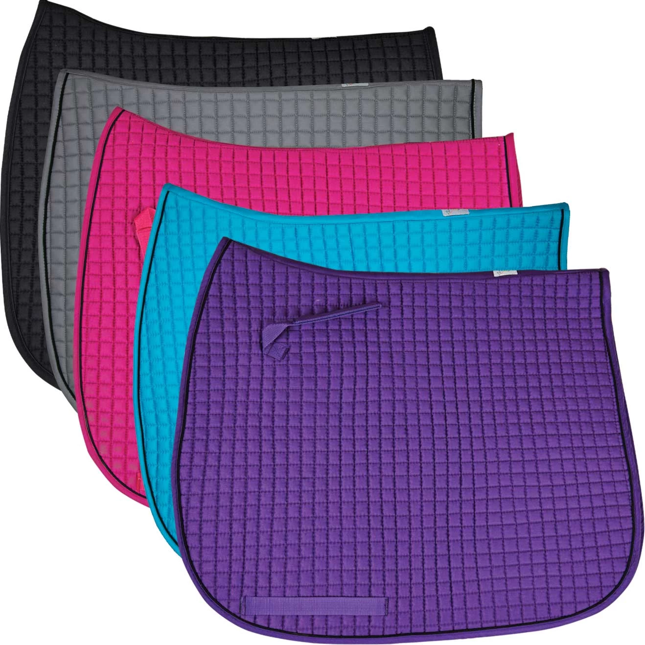 Cotton Quilted Extra Long Dressage Pad - Image 9