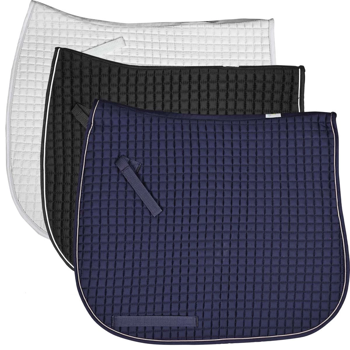 Cotton Quilted Extra Long Dressage Pad - Image 12