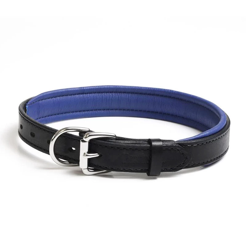 Perris Padded Leather Dog Collar - Image 2