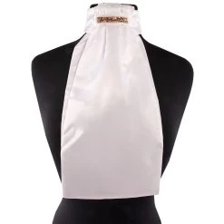 Equetech Deluxe Ready Tied Stock Tie - Rose Gold Crystal