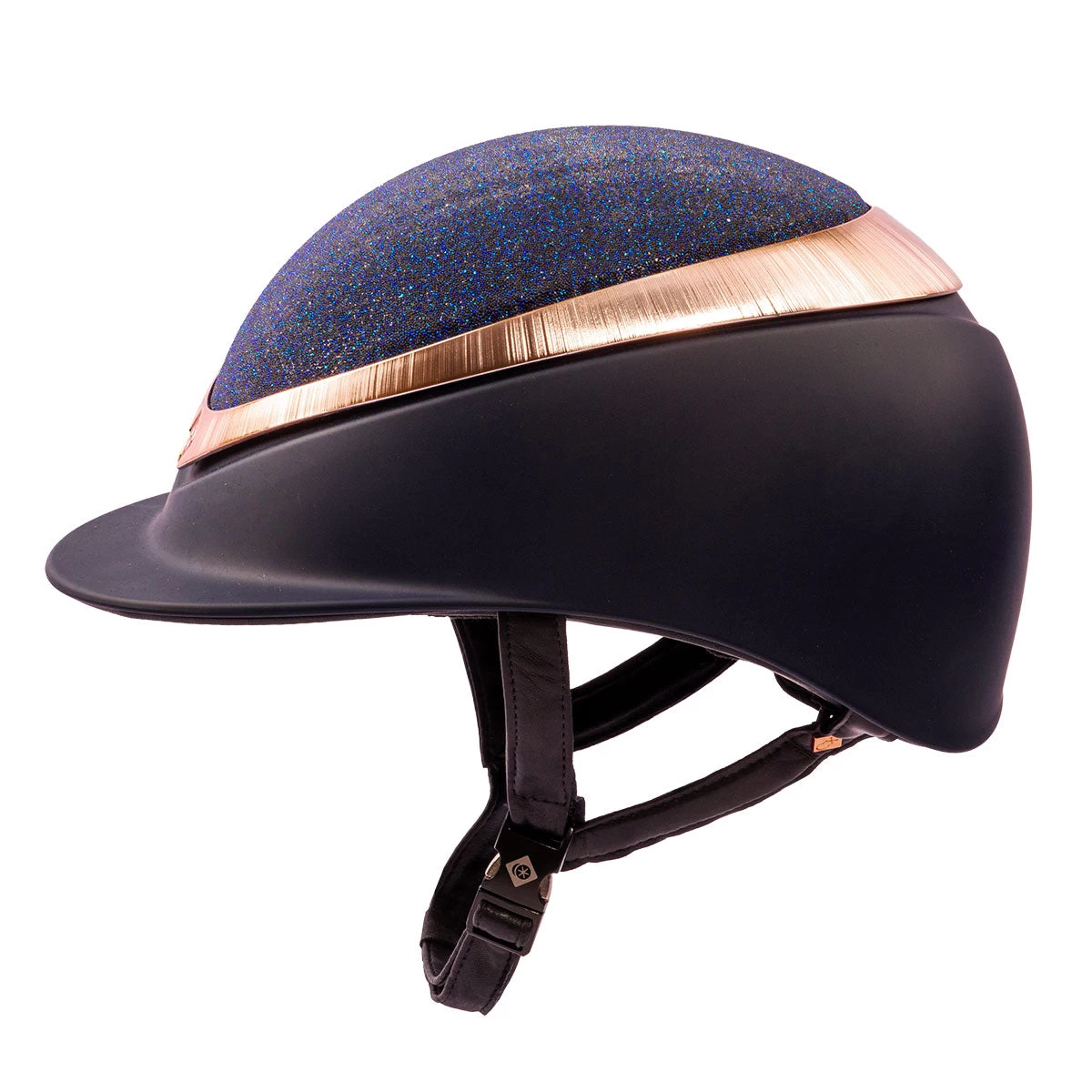 Charles Owen Halo CX MIPS - Navy Astral With Rose Gold Ring - Image 2