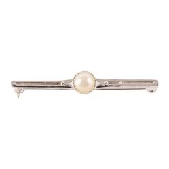 Equetech Pearl Stock Pin