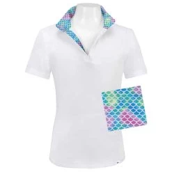 RJ Classics Sadie Jr. 37.5 SS Girls Show Shirt - Mermaid