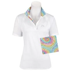 RJ Classics Sadie 37.5 Short Sleeve Ladies Show Shirt- Tie Dye