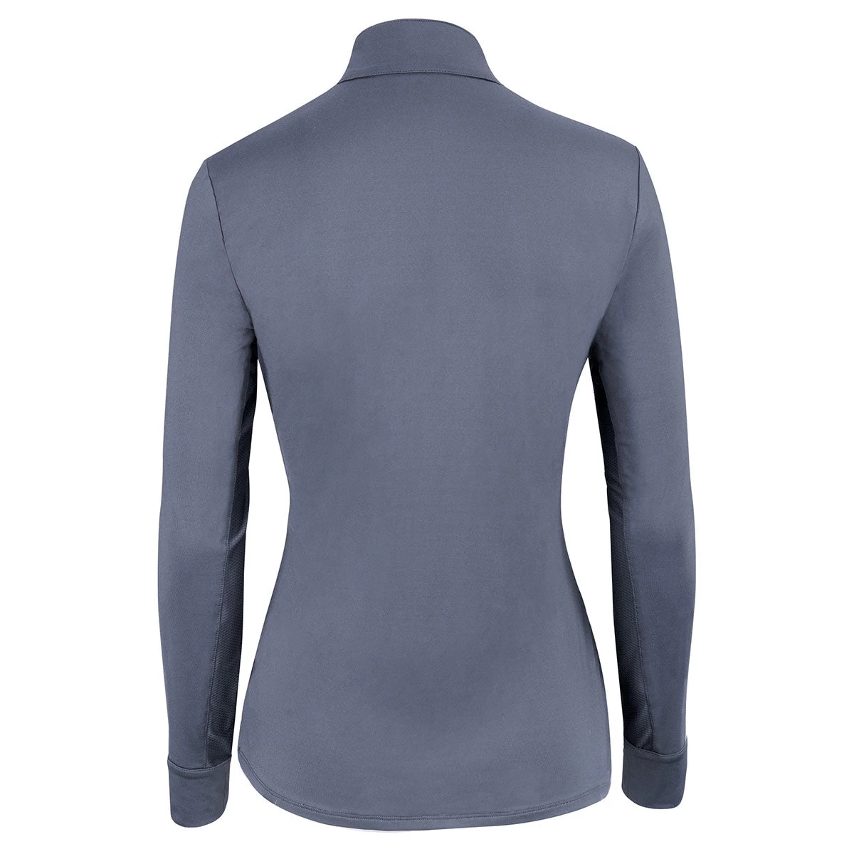 RJ Classics Sienna 37.5 Long Sleeve Ladies Quarter Zip - Grey Fog - Image 2