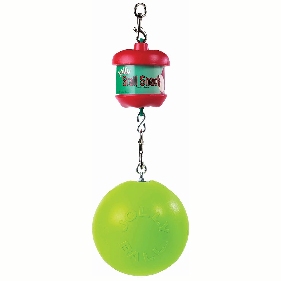 Horsemens Pride Jolly Stall Snack Holder With Apple Scented Jolly Ball
