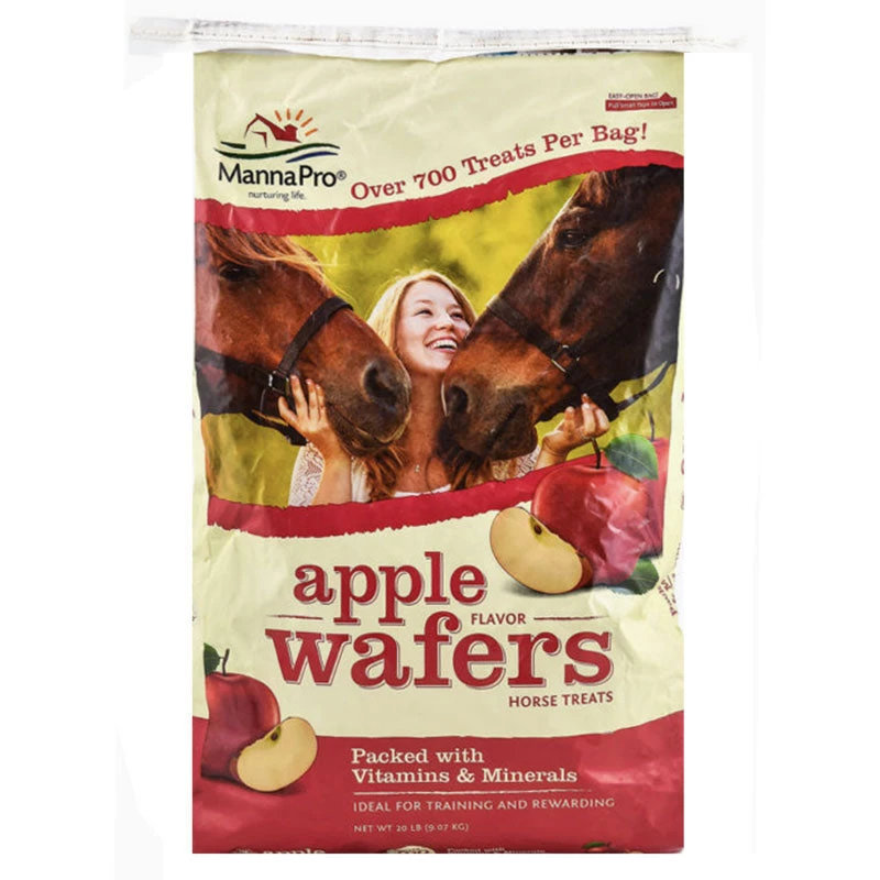 Manna Pro Apple Wafers Treats 20 Lb